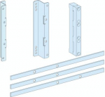 Mounting plate, PrismaSeT G, for FuPacT ISFT100N/160, vertical fixed, 8M, W600/850mm LVS03122 | 3606481871176