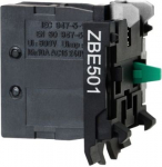 High power switching contacts block, Harmony XB4, silver alloy, screw clamp terminal, 1NO ZBE501 | 3389119042215