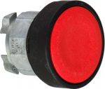 Head for non illuminated push button, Harmony XB4, red flush pushbutton 22mm spring return unmarked ZB4BA47 | 3389110220094