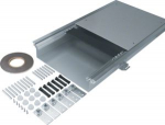 flush floor trunking with trough nw 400 f sealing tape levelling range 80-120mm BKWD400080 | 4012002241387