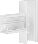 T-piece of base profile for wall trunking BR 70x100mm of PVC in pure white R89269010 | 4012740209991