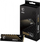 SSD MSI SPATIUM M461 1TB M.2 PCIE NVMe 3D NAND Write speed 3200 MBytes/sec Read speed 5000 MBytes/sec 2.15mm TBW 250 TB MTBF 1500000 hours S78-440L1D0-P83 S78-440L1D0-P83 | 4711377062404