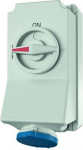 16A4P 9H230V wall mounted receptacle DUO IP 44 5099A | 4015394024323