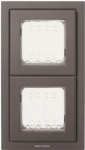 N3272 AN Double frame IP55, anthracite, 2 modules Zenit 2CLA327200N1801 | 8427238106694