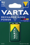 Baterija VARTA 56722/1 9V 200mAh Accu NI-MH 56722 | 4008496550814