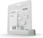 USB PORT BLOCKER 10PACK/PINK 40460 LINDY 40460 | 4002888404600