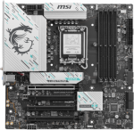 MSI B860M GAMING PLUS WIFI | Processor family Intel | Processor socket LGA1851 | DDR5 | Supported hard disk drive interfaces SATA, M.2 | Number of SATA connectors 4 B860M GAMING PLUS WI | 4711377286558