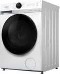 Midea Washing Machine with Dryer | MF200D80WB/W-HR | Energy efficiency class A/E | Front loading | Washing capacity 8 kg | 1400 RPM | Depth 48 cm | Width 60 cm | Digital | Drying system | Drying capacity 6 kg | Steam function | White MF200D80WB/W-HR  ...