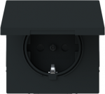 Without claws.   With screwless terminals. DP (2 P + E).   With hinged lid.   Shuttered.   Protection class IP44 by adding 20 WD-4X 2CKA002018A1582 | 4011395320877