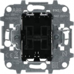 Rated voltage: 110 - 250 Vac   Rated current: 10AX   Screwless terminals   Included: fixing claws   Rocker code: 8511, 8611, 8411, 8211 & 5511 2CLA814210A1001 | 8427238234731