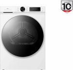 Dryer Machine | DP0844WE0 | TCL Front loading | Energy efficiency class E | 8 kg | LED | Heat pump | Depth 59.3 cm | White DP0844WE0BA | 8720568113425