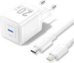 MOBILE CHARGER WALL USB-C/20W TZ-FEPW0-EU-02 VENTION TZ-FEPW0-EU-02 | 6922794786301