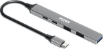 PORT CONNECT | USB-C Hub with 4 USB ports, 1X USB-C, 100W 900163 | 3567049001636