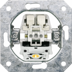 Pushbutton device insert, 1 NO 10A 250V, with continuous lighting, 1 change-over contact, without claws, DELTA 5TD2117-0KK | 4001869397443