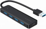 I/O HUB USB3.1 4PORT/UHB-U3P4P-02 GEMBIRD UHB-U3P4P-02 | 8716309128858