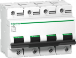 Miniature circuit breaker (MCB), Acti9 C120H, 4P, 100A, C curve, 15000A (IEC/EN 60898-1), 15kA (IEC/ A9N18480 | 3606480380518