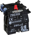 Harmony XB4, High power switching contacts block, silver alloy, screw clamp terminal, 1 NC ZBE502 | 3389119042222
