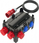 Distribution box ISCHL BV 32/5 2x16/5 3xSSD 2m5G6St32 Ea IP44, plastic, mobile 9130080 | 9003399364044