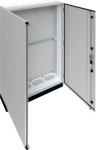 Steel enclosure, Univers, IP55, CL1, 1850x1050x275 mm, plinth H100 mm FR24E1 | 3250616004122