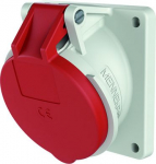Receptacle angled, 32A4p 6h400V, IP44 3136 | 4015394202684