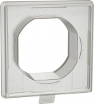 1-gang frame, transparent, IP44, Exxact WDE002470 | 3606480209994