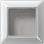 Box with integrated frame for outlet/switch, aluminium AS500 AS581AAL | 4011377338258