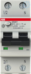DS201 C13 APR30 Residual Current Circuit Breaker with Overcurrent Protection (RCBO) 1P+N 13A C 30mA 2CSR255480R1134 | 8012542399711