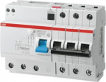 DS203 AC-C63/0.03, 3P C 63A 30mA Residual Current Circuit Breaker (RCCB) with Overcurrent Protection 2CSR253001R1634 | 8012542872405