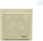 Thermoregulator DEVIreg Smart, +5...+45 &deg;C, floor and room sensor, 16 A, WiFi Ivory color 140F1142 | 5703466239643