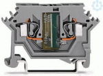 2-kontaktu spaile, 280-615/281-428, 2.5 mm2, pelēka, ar balansējo&scaron;u rezistoru 280-615/281-428 | 4045454723071