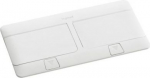 Pop-up box to be equipped - 2 x 4 modules - Glossy White 054033 | 3245060540333