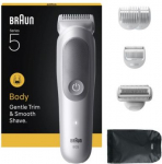 Braun Body Groomer | Series 5 BG5550 | Cordless | Lght Grey BG5550 | 8700216427319