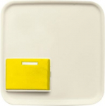 As cover for cancel button with LED telltale lamp. With yellow cancel button. As alternative to Ackermann covers 88881 M3 and 88881 M3N. 2CKA001724A2705 | 4011395003404