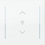 Labeling field with one dimming icon for keypad 1-4-fold (KK/U4.70.xx).   Available for the design ranges:   - Busch-art linear   - Alba 2CKA006199A0442 | 4011395338513