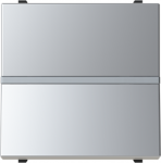 Color: Silver.   Rated voltage: 110 - 250 Vac   Rated current: 16 A   Screwless terminals   1-gang, 1-way - Normally Closed (NC) contact   Locator lamp option not available   Size: 2 modules. 2CLA220460N1301 | 8427238067537