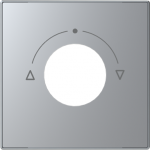 Color: SilverCover plate for key switch code: 8153.1 2CLA855310A1301 | 8427238139814