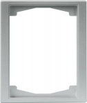 Cover frame 1-gang Aluminium - Impressivo 2TKA000277G1 | 6418677328008