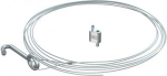 Piekares stieple ar trapecveida āķi 1x1000mm, St, G 1450720 | 4012197010164