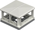 Telitank 225x225x125, PA, gai&scaron;i pelēks, 7035 7408498 | 4012195116028
