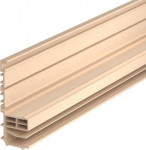 Grīdlīstes kanāls RAUDUO apak&scaron;ējā daļa 105 x 40, PVC 6132205 | 4012196719235