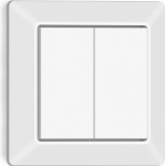 2-gang. pushbutton PB4, Bluetooth, 10s-1s-10s, white 084660 | 4007841084660