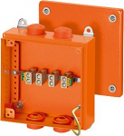 junction box tested for intrinsic fire resistance, 1.5-16 sqmm, 5-pole 6000116 | 4012591601166