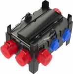 Distribution box ISCHL BV 32/5 2x16/5 4xSSD GS32/5 Ea IP44, plastic, mobile 9130374 | 9003399364129