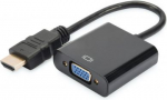 Digitus | HDMI to VGA converter adapter | DA-70461 | Black DA-70461 | 4016032368007