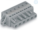 1-conductor female connector; CAGE CLAMP&reg;; 2.5 mm&sup2;; Pin spacing 7.5 mm; 10-pole; clamping collar; 2,50 mm&sup2;; gray 231-210/027-000 | 4044918367370