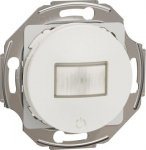Motion sensor with push button and relay, white, Renova WDE011652 | 3606481909473