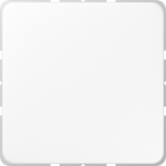 Blank centre plate, white, CD CD594-0WW | 4011377412903