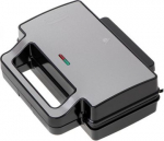 Adler Sandwich maker 2 in 1 | AD 3073 | 1000 W | Number of plates 2 | Stainless Steel/Black AD 3073 | 5905575903112