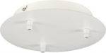 The round FITU ceiling plate is available in various colours with either one, three, or five outlets, and can be combined with any FITU E27 pendant luminaire. Delivered with corresponding strain relief. 132611 | 4024163156844