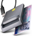 CARD READER FLAT SMARTCARD/ID/USB-C 1.3M CRE-SM3TC AXAGON CRE-SM3TC | 8595247908841